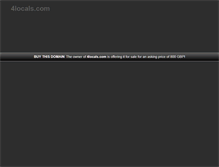 Tablet Screenshot of 4locals.com